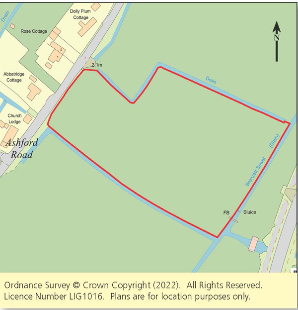 Lot: 129 - FREEHOLD LAND EXTENDING TO ALMOST FOUR ACRES - 